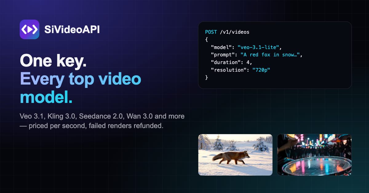 SiVideoAPI SI video API — Refund Policy